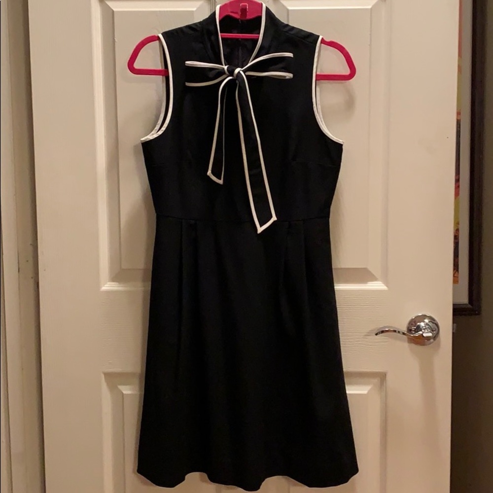 EUC J. Crew Bow Dress size 8P wool and silk